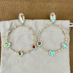SOLD!! Kendra Scott Sheila Hoop Earrings